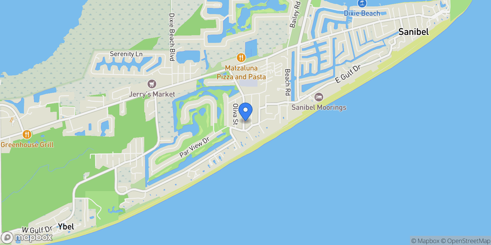 Map showing 658 Donax Street, #None, Sanibel, FL, 33957, USA, Sanibel, Florida, United States.