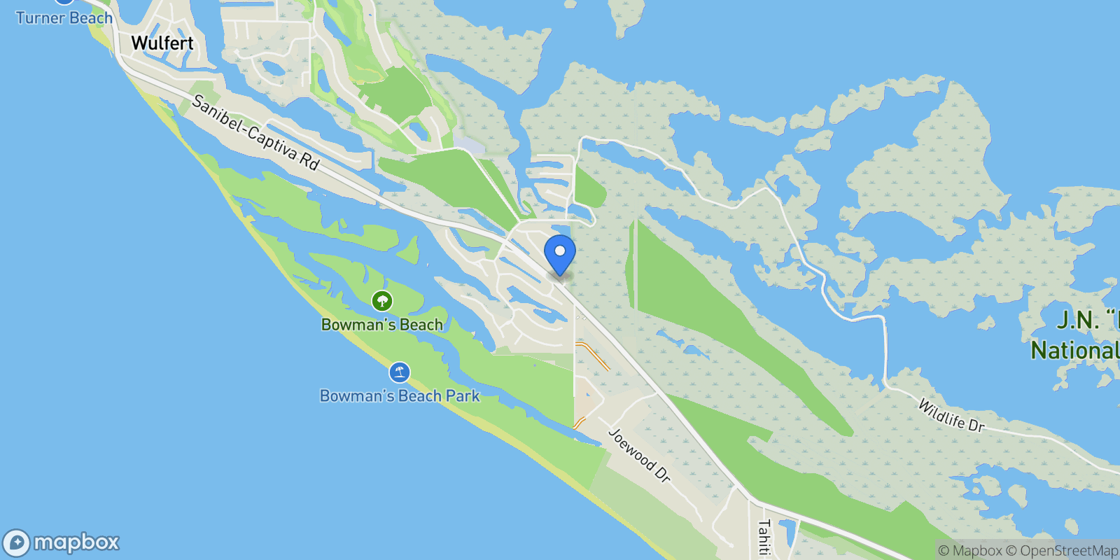Map showing 1973 Wild Lime Drive, #None, Sanibel, FL, 33957, USA, Sanibel, Florida, United States.