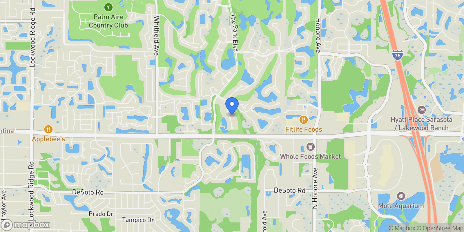 Map showing 8335 Grosvenor Court, #None, Bradenton, FL, 34201, USA, Bradenton, Florida, United States.