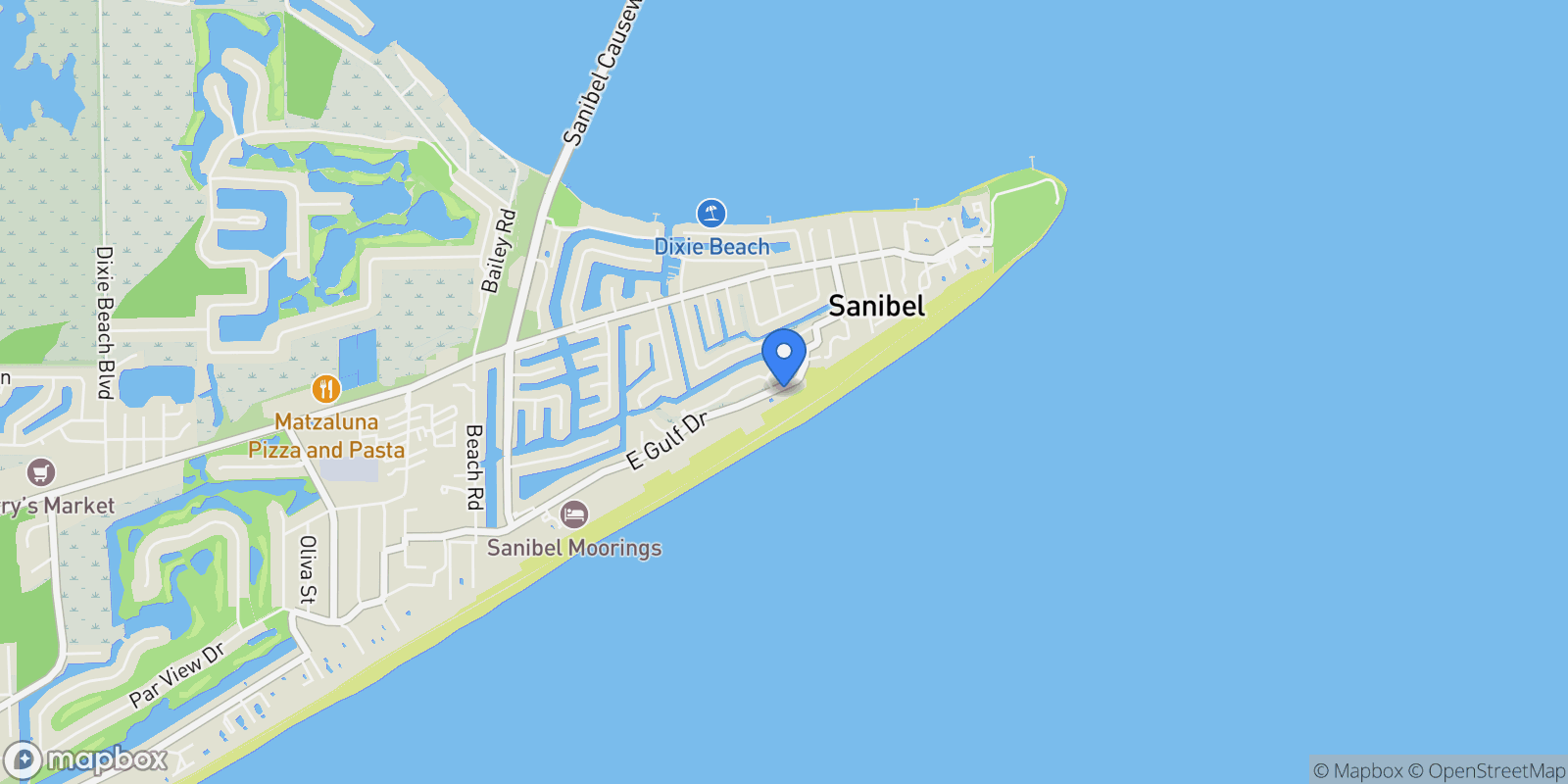 Map showing 497 E Gulf Drive, #4, Sanibel, FL, 33957, USA, Sanibel, Florida, United States.