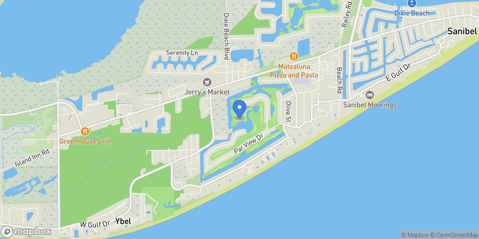 Map showing 865 Birdie View Point, #None, Sanibel, FL, 33957, USA, Sanibel, Florida, United States.