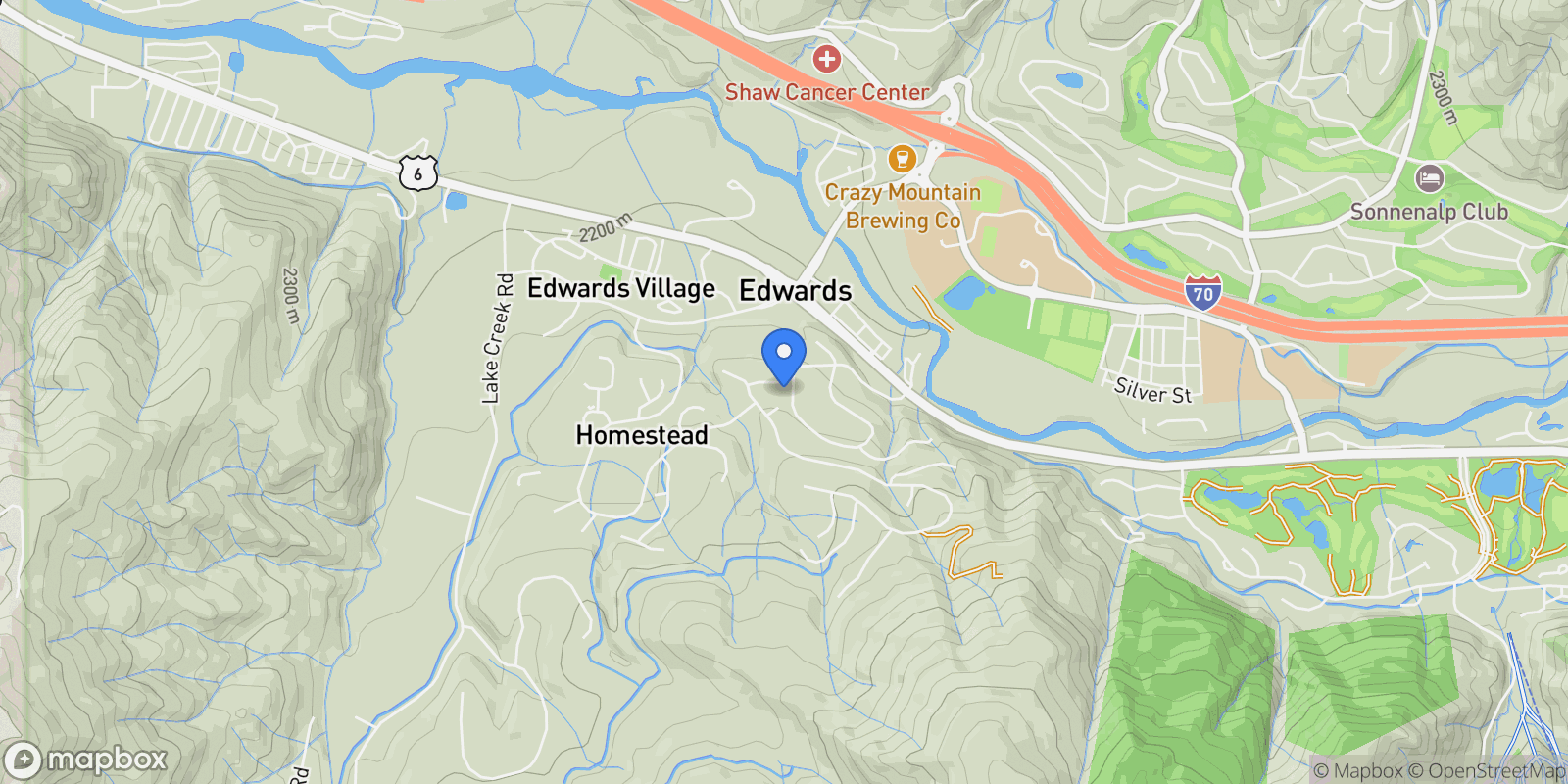 Map showing 79 Cassidy Place, Edwards, Colorado, United States.