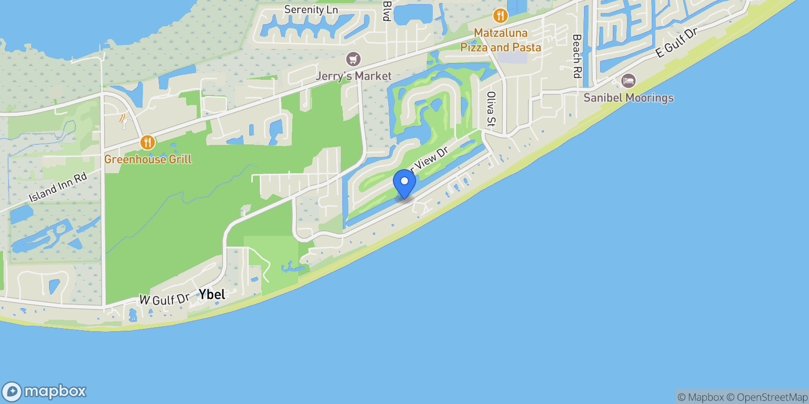 Map showing 1508 Middle Gulf Drive, #None, Sanibel, FL, 33957, USA, Sanibel, Florida, United States.