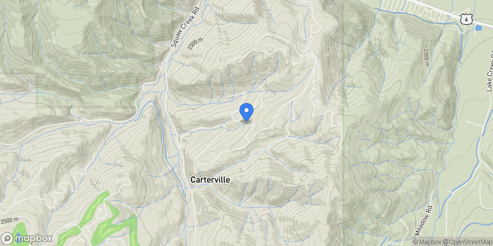 Map showing 135 Andorra Road, Edwards, Colorado, United States.
