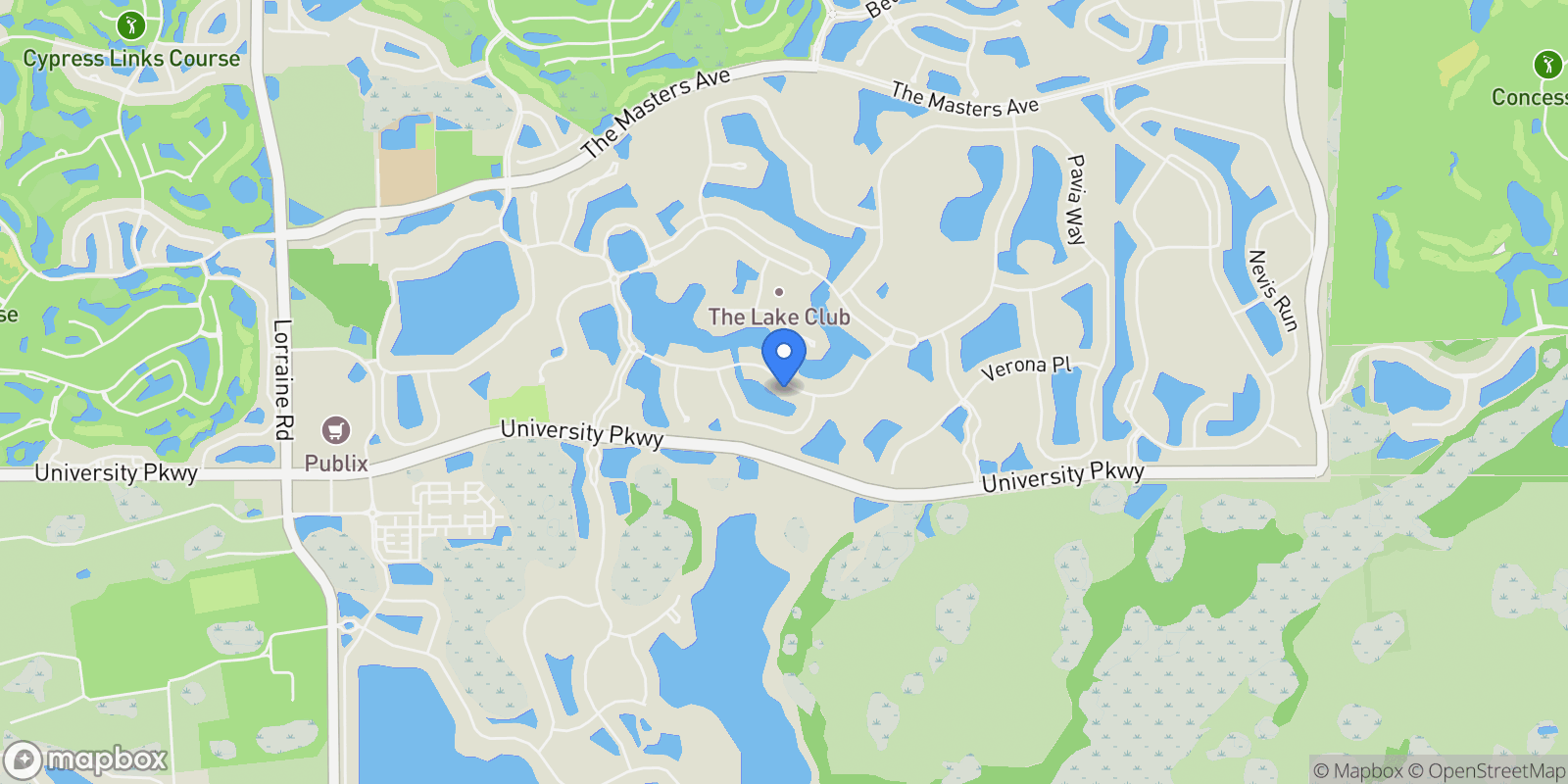 Map showing 16214 Baycross Drive, Lakewood Ranch, FL, 34202, USA, Bradenton, Florida, United States.