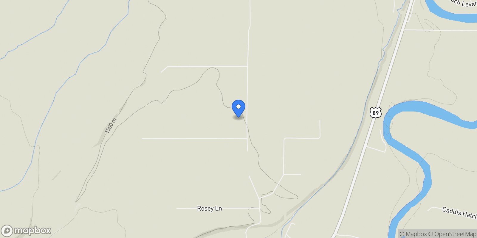 Map showing 138 Inverness, Livingston, Montana, United States.