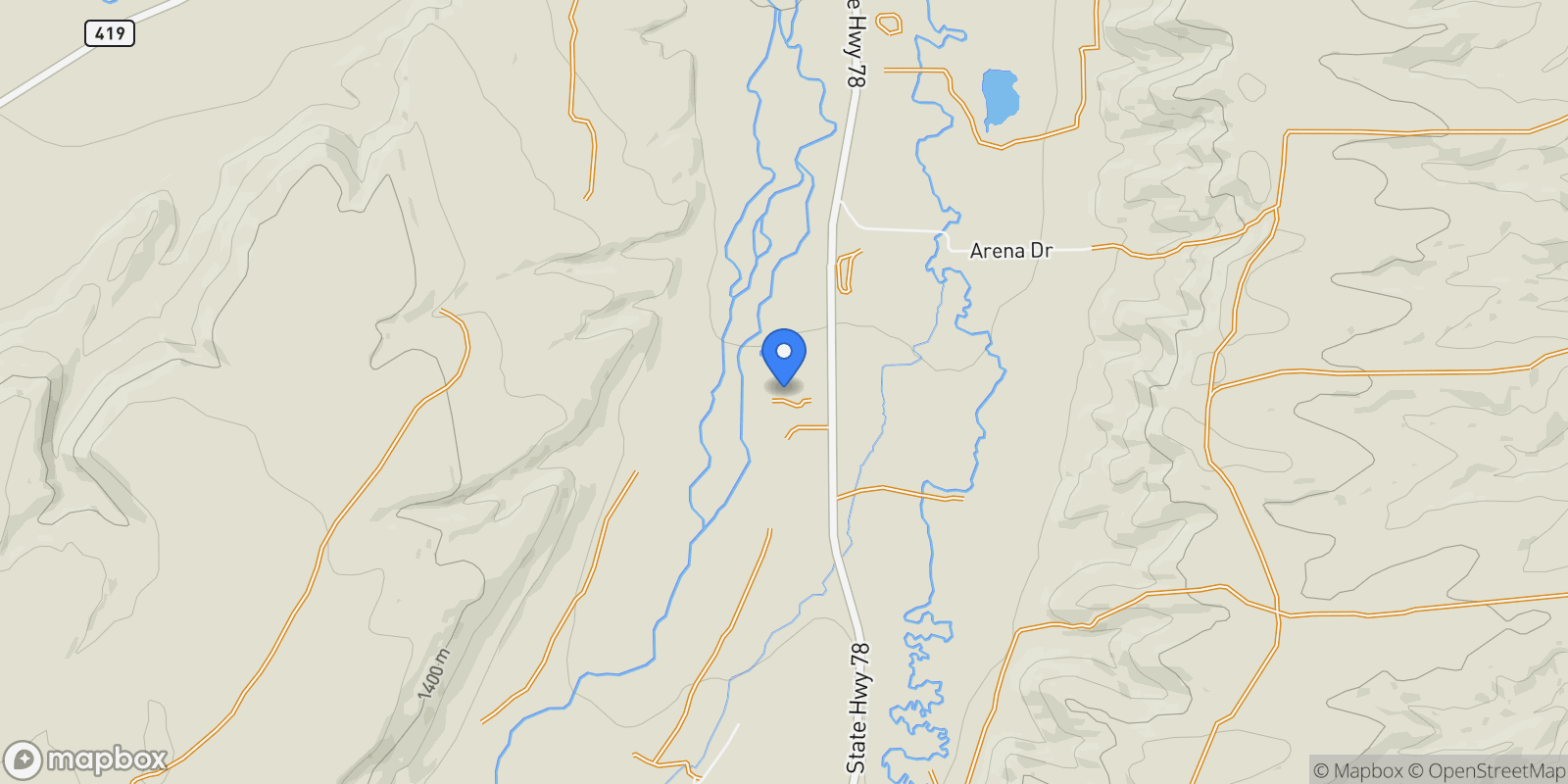 Map showing 2825 & 2830 Highway 78 S, Absarokee, Montana, United States.