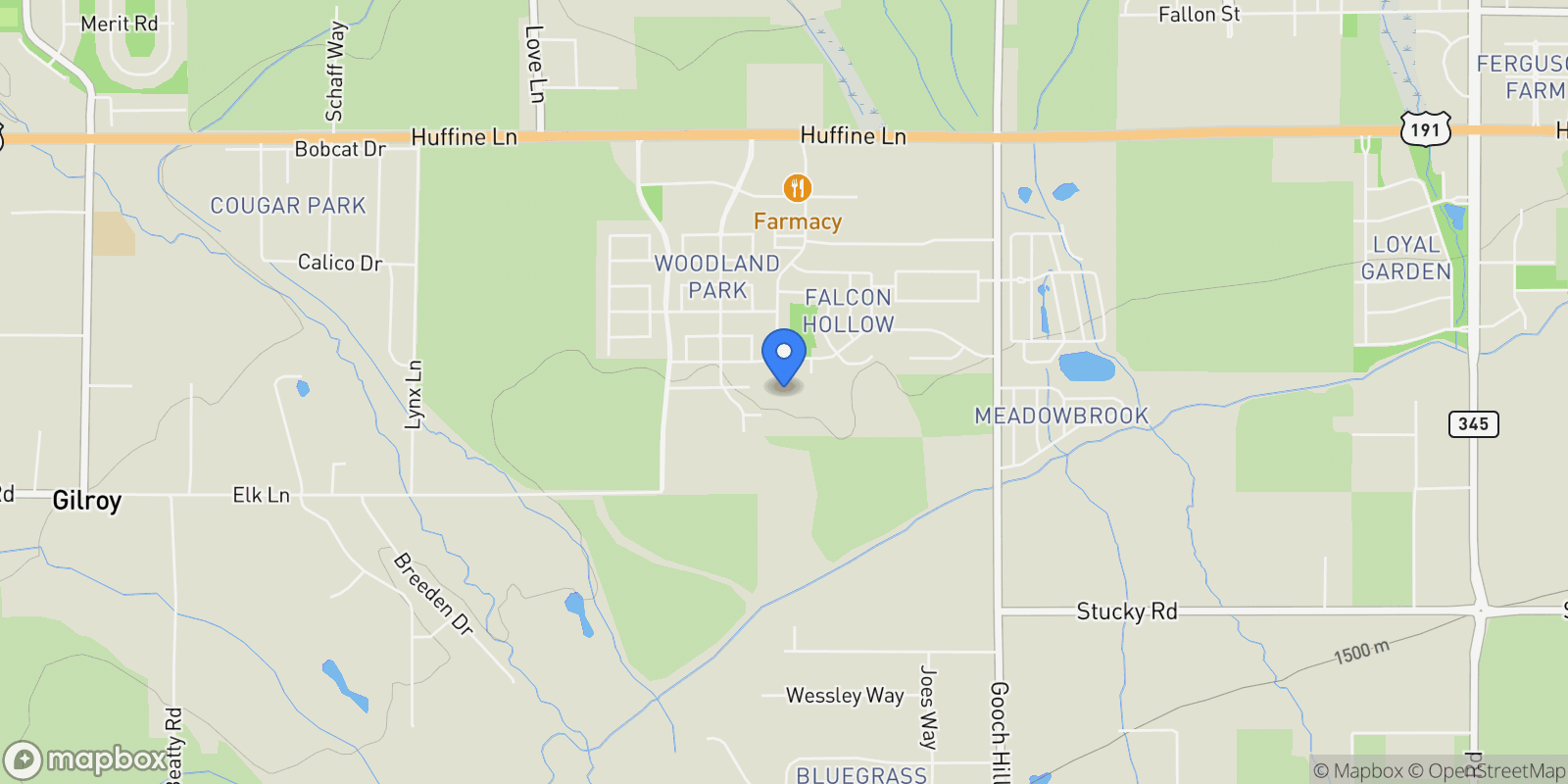 Map showing 14 Delano Drive, Bozeman, Montana, United States.