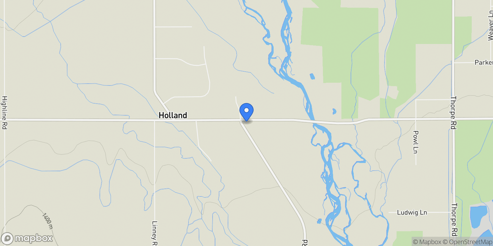 Map showing 2444 W Cameron Bridge Road, Bozeman, Montana, United States.
