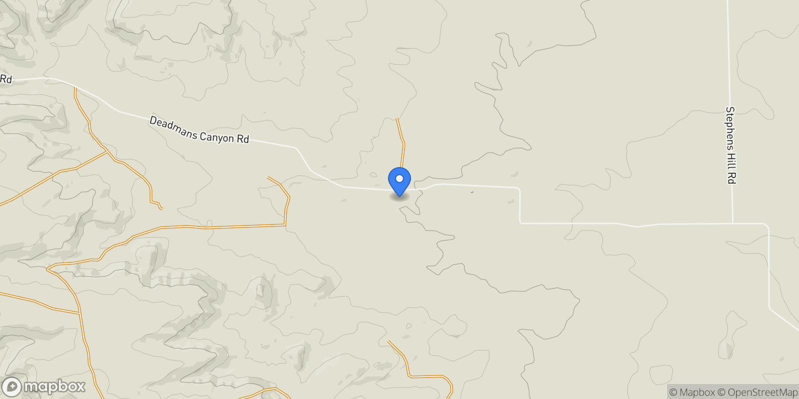 Map showing 802 Deadmans Canyon Road, Reed Point, Montana, United States.