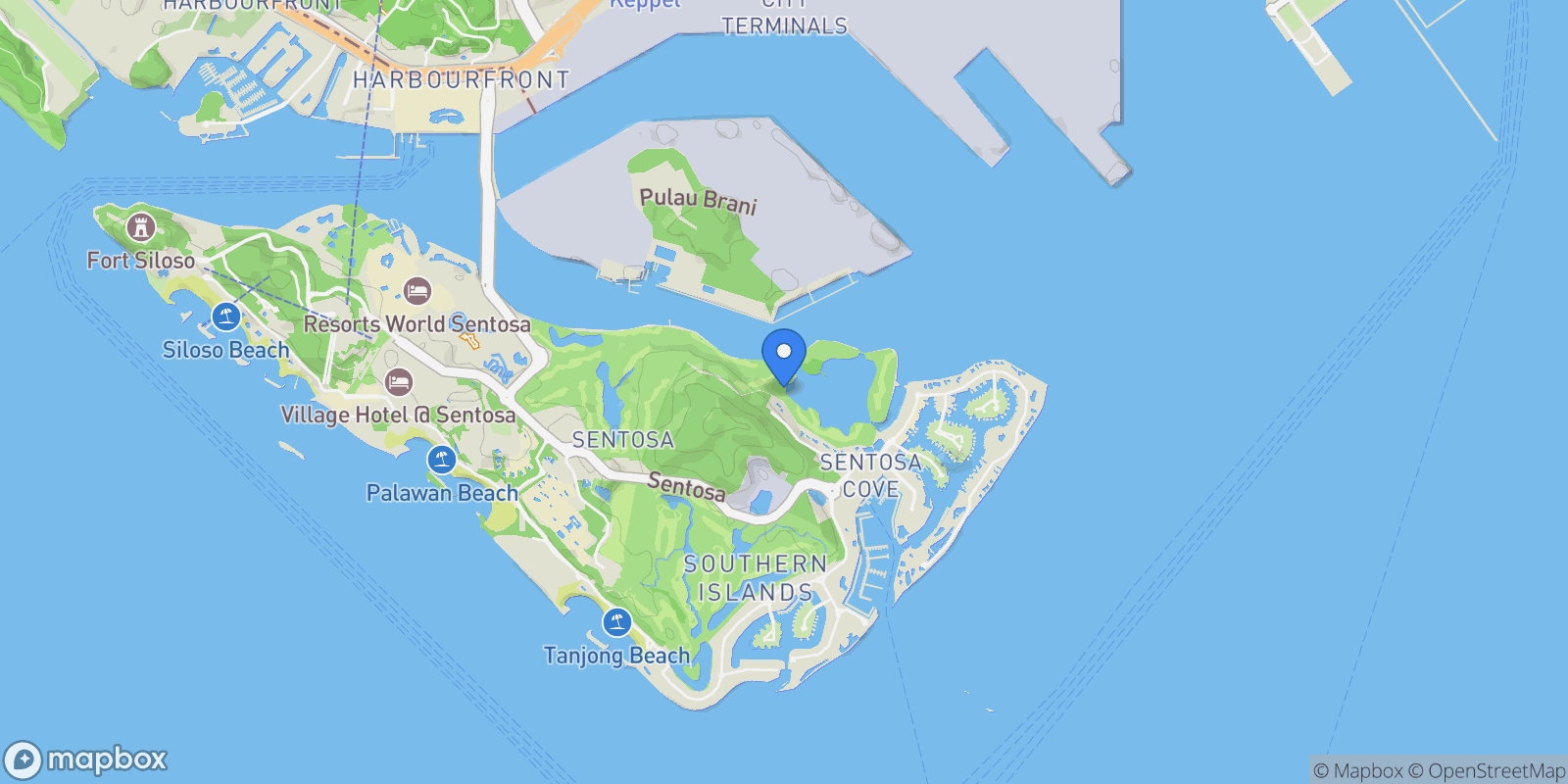 Map showing Lakeshore View, Singapore, Singapore.