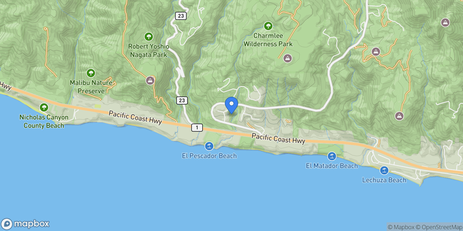 Map showing 4750 Avenida Del Mar, Malibu, CA 90265, Malibu, CA, United States.