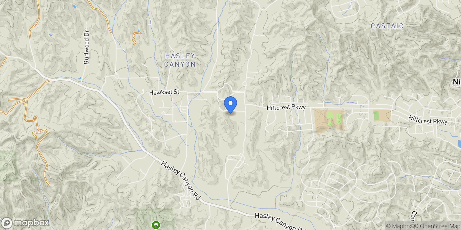 Map showing 30505 Sloan Canyon Road, Castaic, CA 91384, Castaic, California, United States.