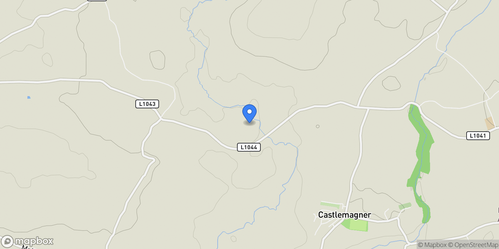 Map showing Assolas House, Kanturk, Kanturk, County Cork, Ireland.