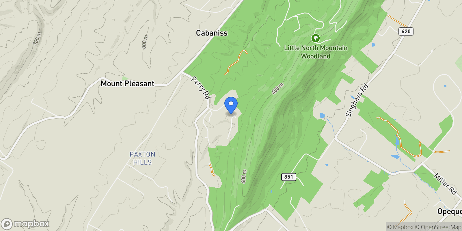 Map showing 150 Ewell Drive, Winchester, VA 22602, Winchester, Virginia, United States.