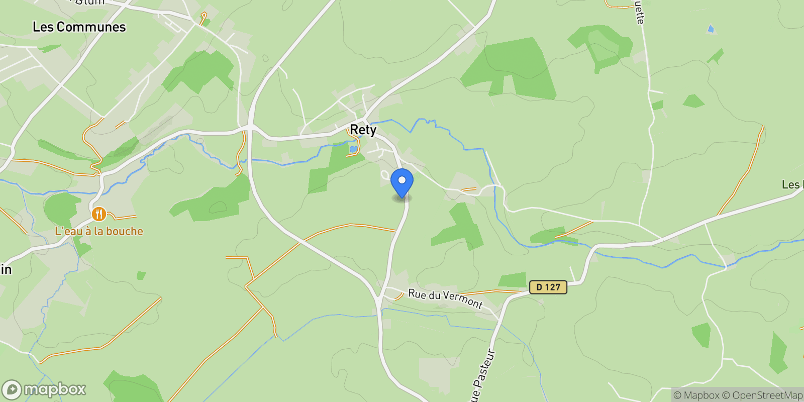 Map showing Rety, Rety, Rety, Hauts-de-France, France.