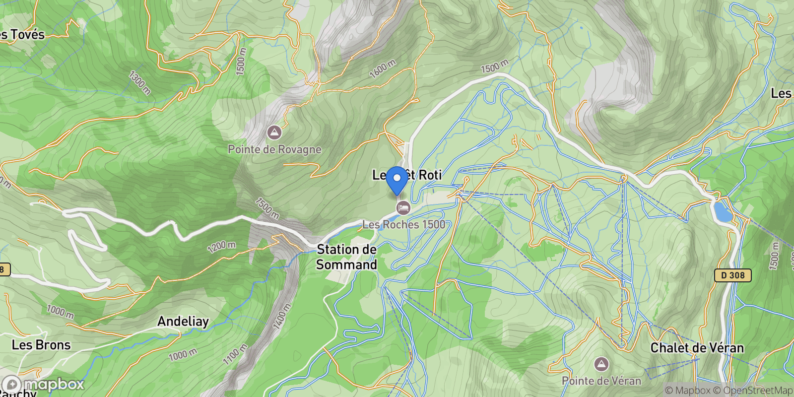 Map showing Mieussy, Auvergne-Rhône-Alpes, France.