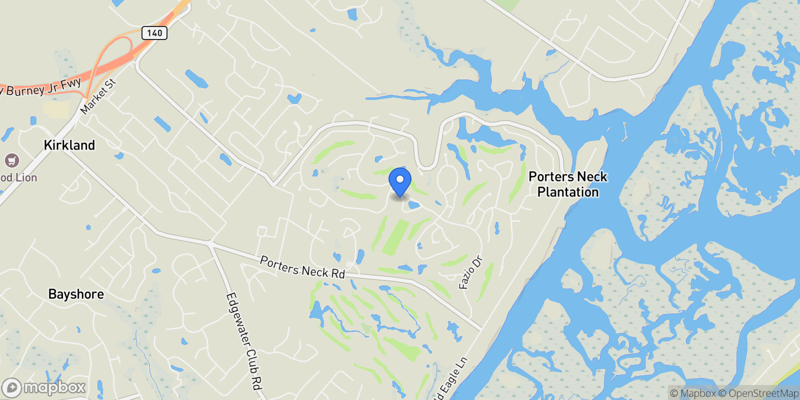 Map showing 571 Windstar Lane, Wilmington, North Carolina, United States.