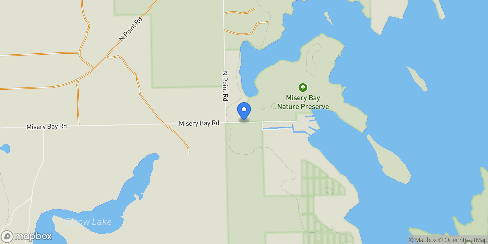 Map showing 9842 Misery Bay, Alpena, MI 49707, Alpena, Michigan, United States.