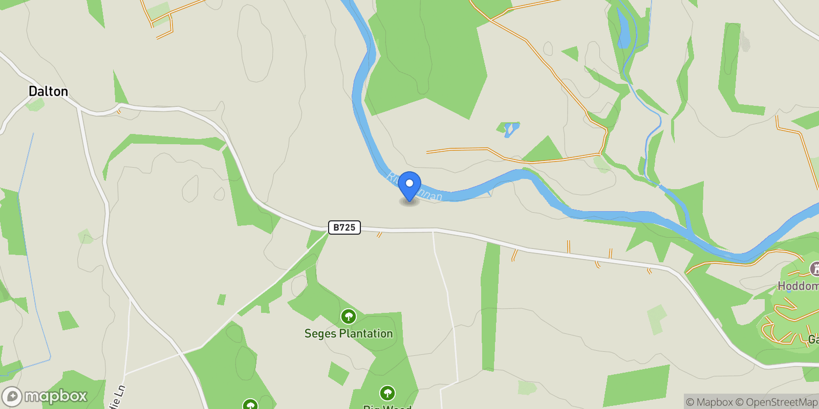 Map showing Lockerbie, Lockerbie, Scotland, United Kingdom.