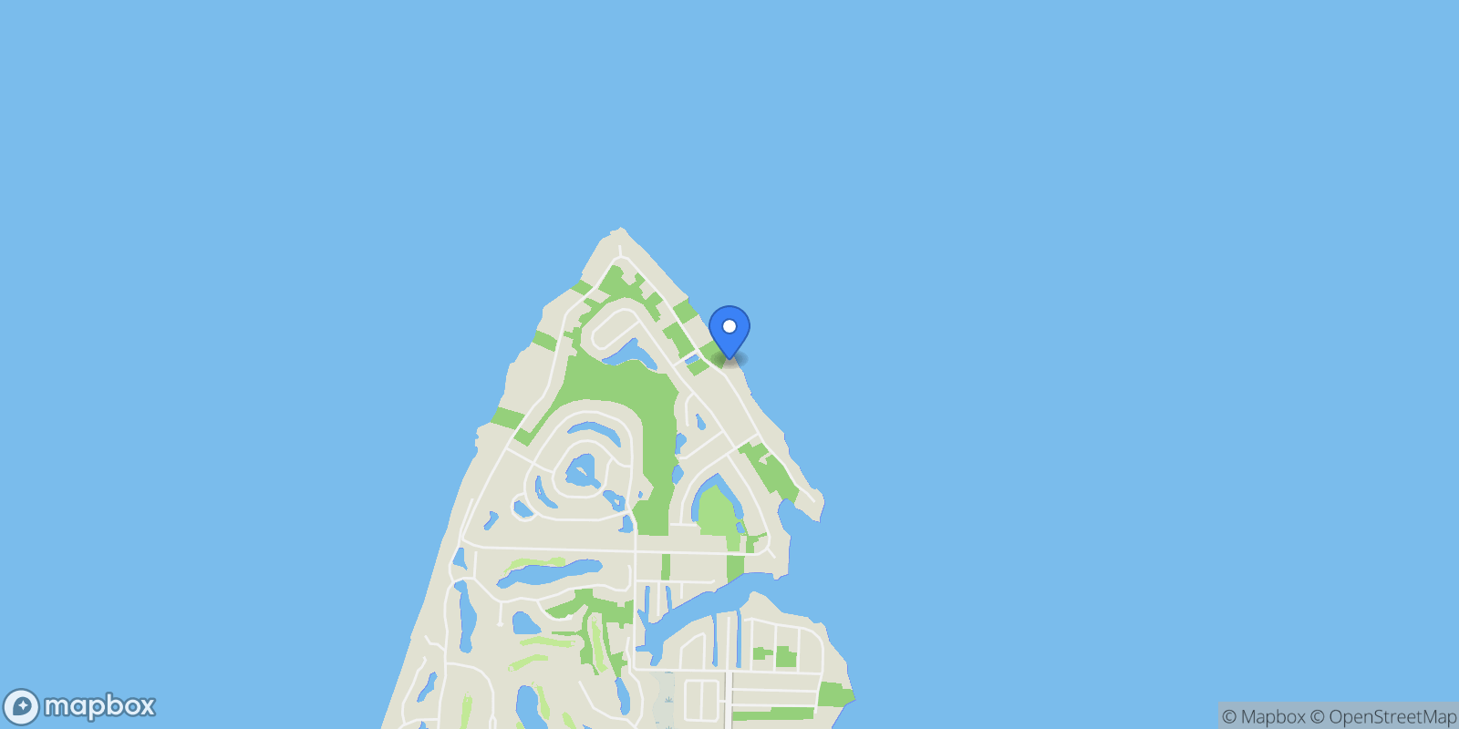 Map showing Santa Rosa Beach, Florida, United States.