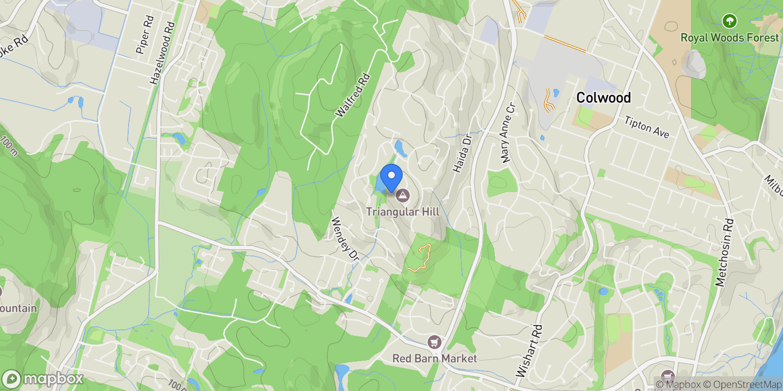 Map showing 3475 Blue Sky Pl, Colwood, British Columbia, Canada.