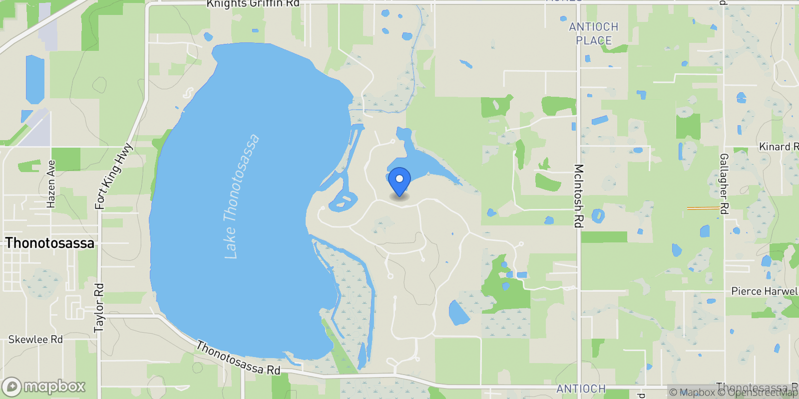 Map showing 12230 STONELAKE RANCH BOULEVARD, Thonotosassa, Florida, United States.
