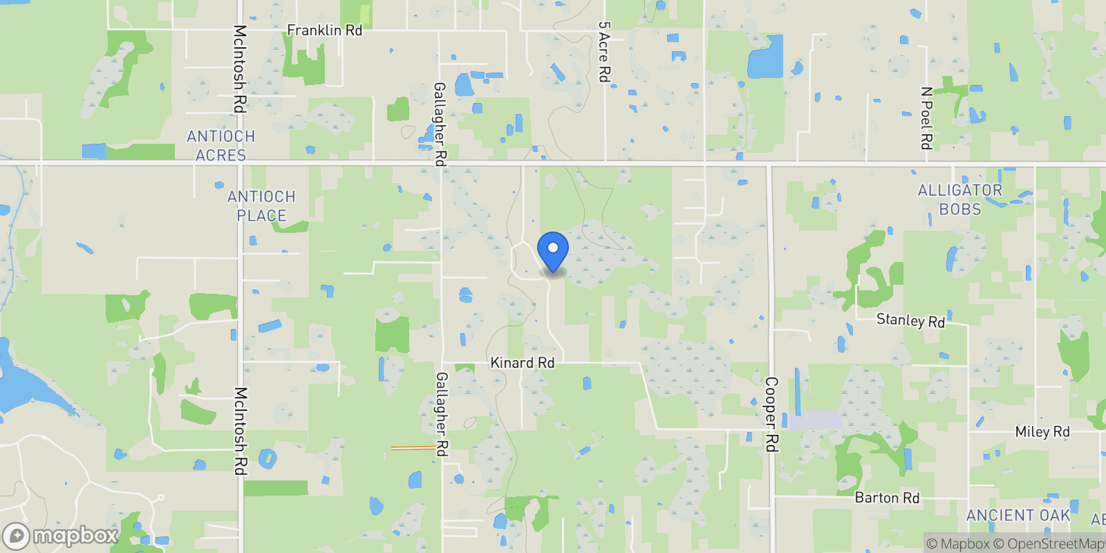 Map showing 4406 CHARRO LANE, Plant City, Florida, United States.