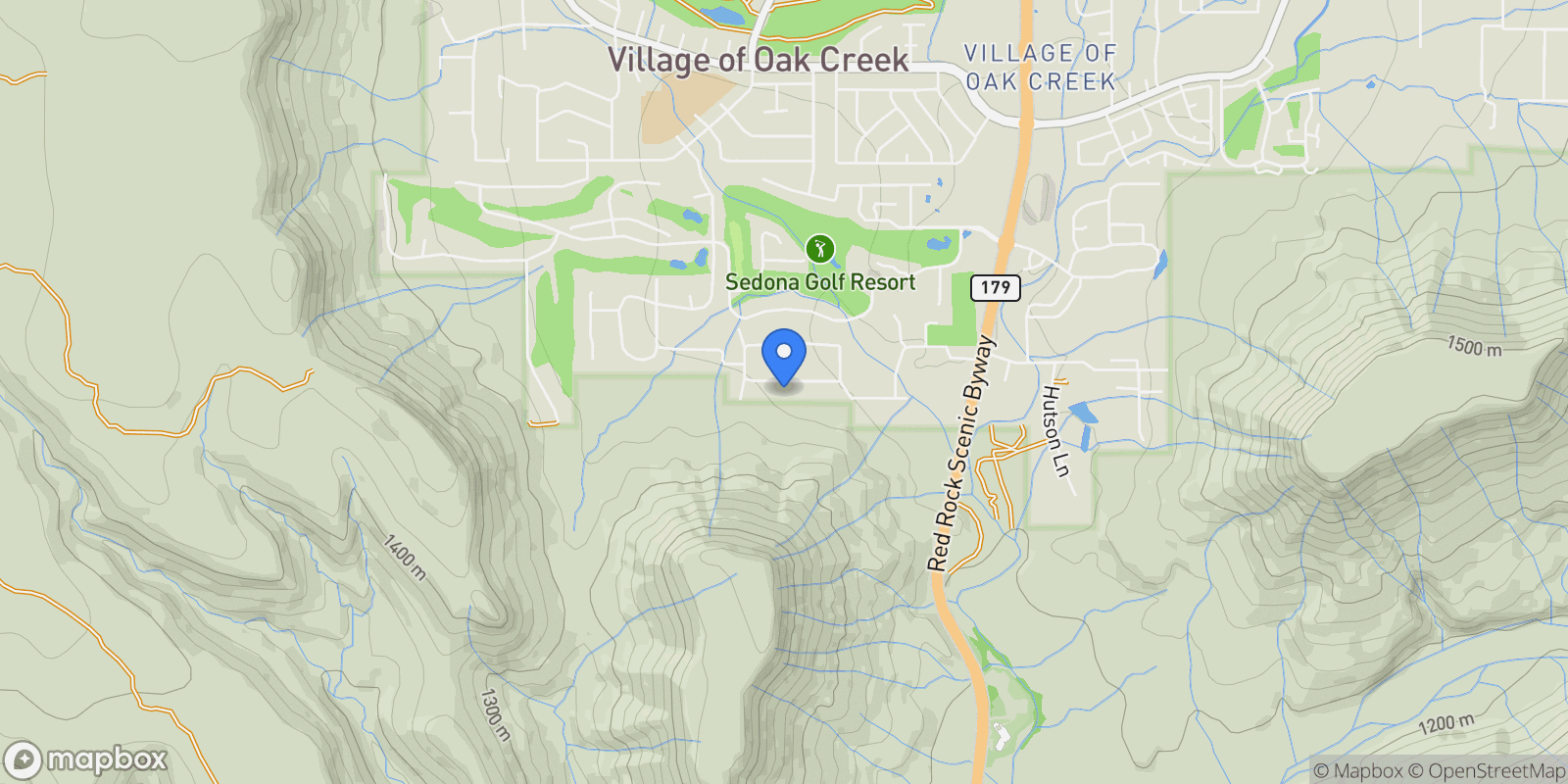 Map showing 175 Appaloosa Drive , Sedona, AZ 86351, Sedona, Arizona, United States.