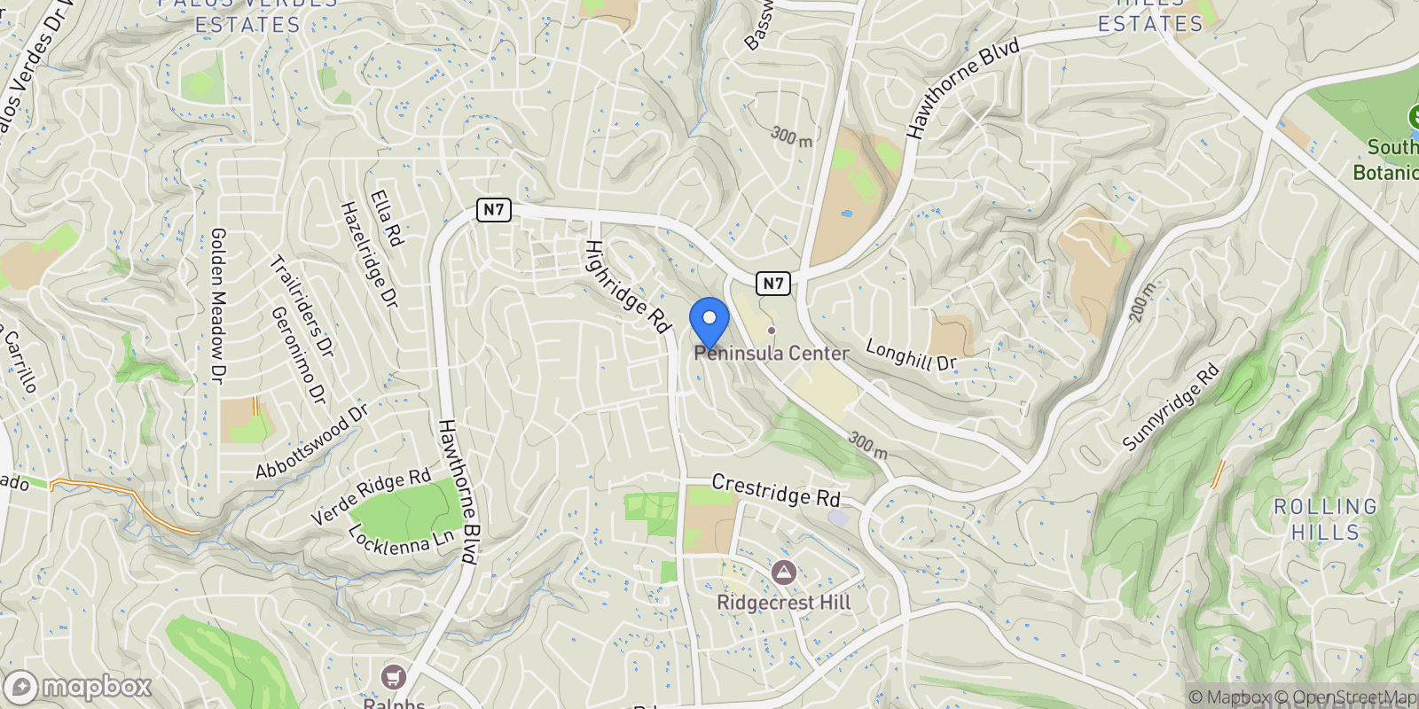 Map showing 5 Cypress Way , Rolling Hills Estates, CA 90274, Rolling Hills Estates, California, United States.