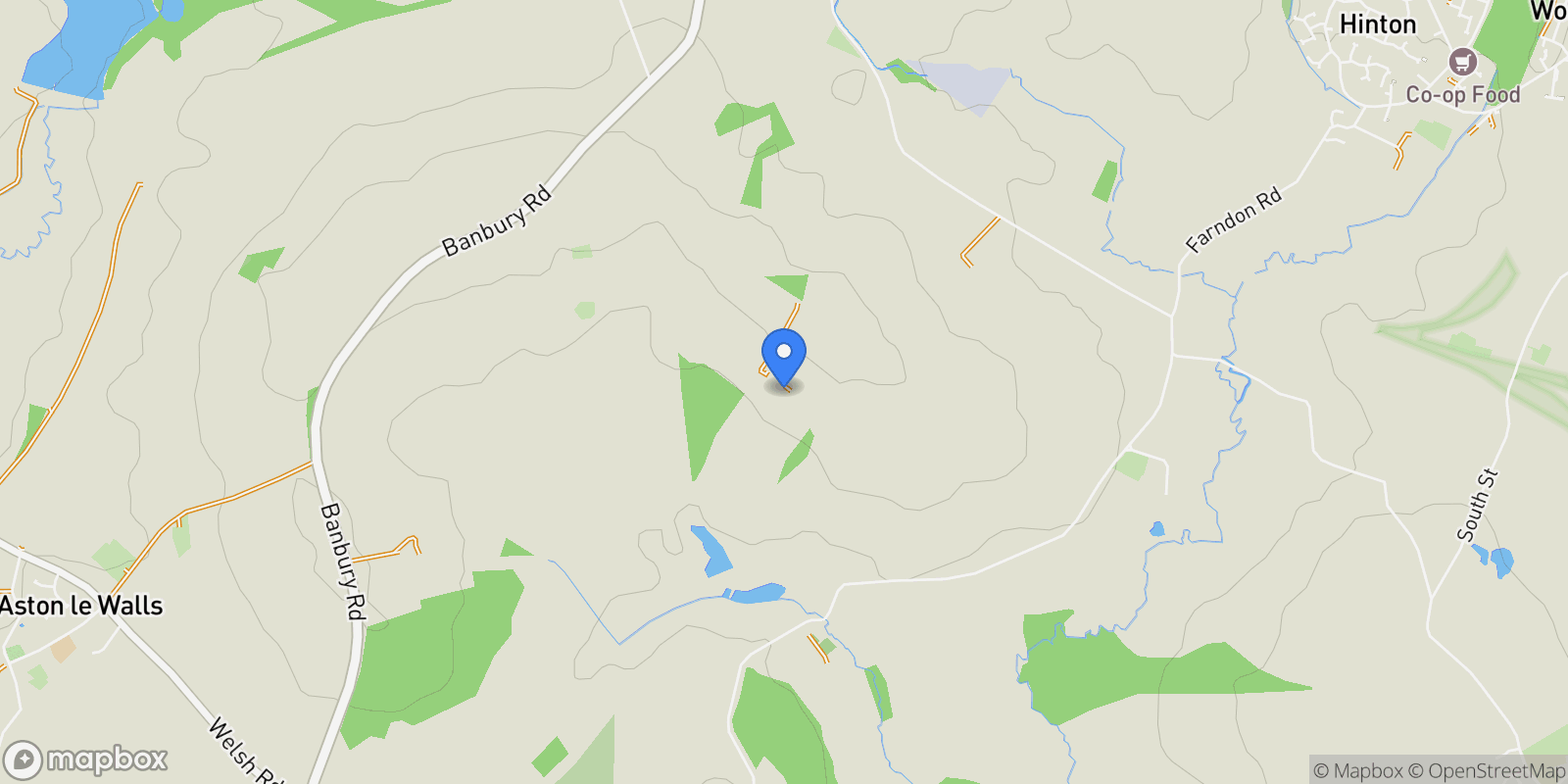 Map showing Byfield, Byfield, Daventry, Northamptonshire, Byfield, England, United Kingdom.