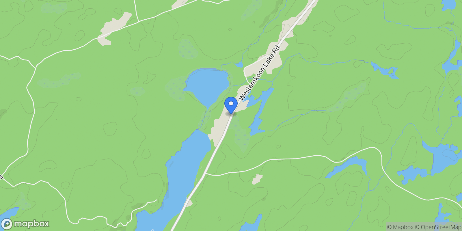 Map showing 1719 Weslemkoon Lake Road, Limerick, Ontario, Canada.