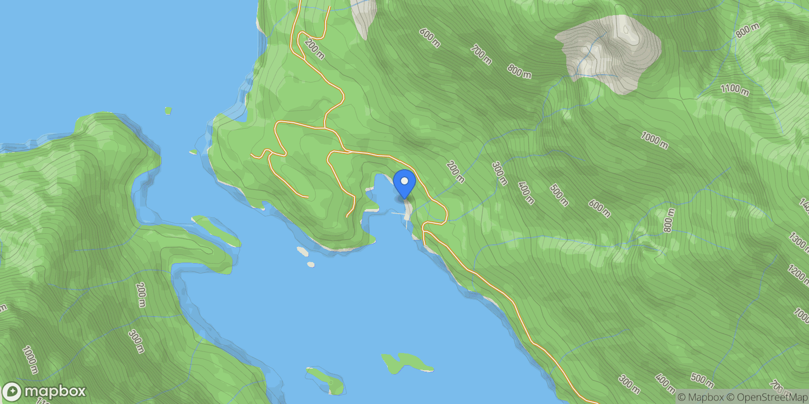 Map showing 13168 POWELL Lk, Powell River A, BC V8A 4J4, Canada, Powell River, British Columbia, Canada.