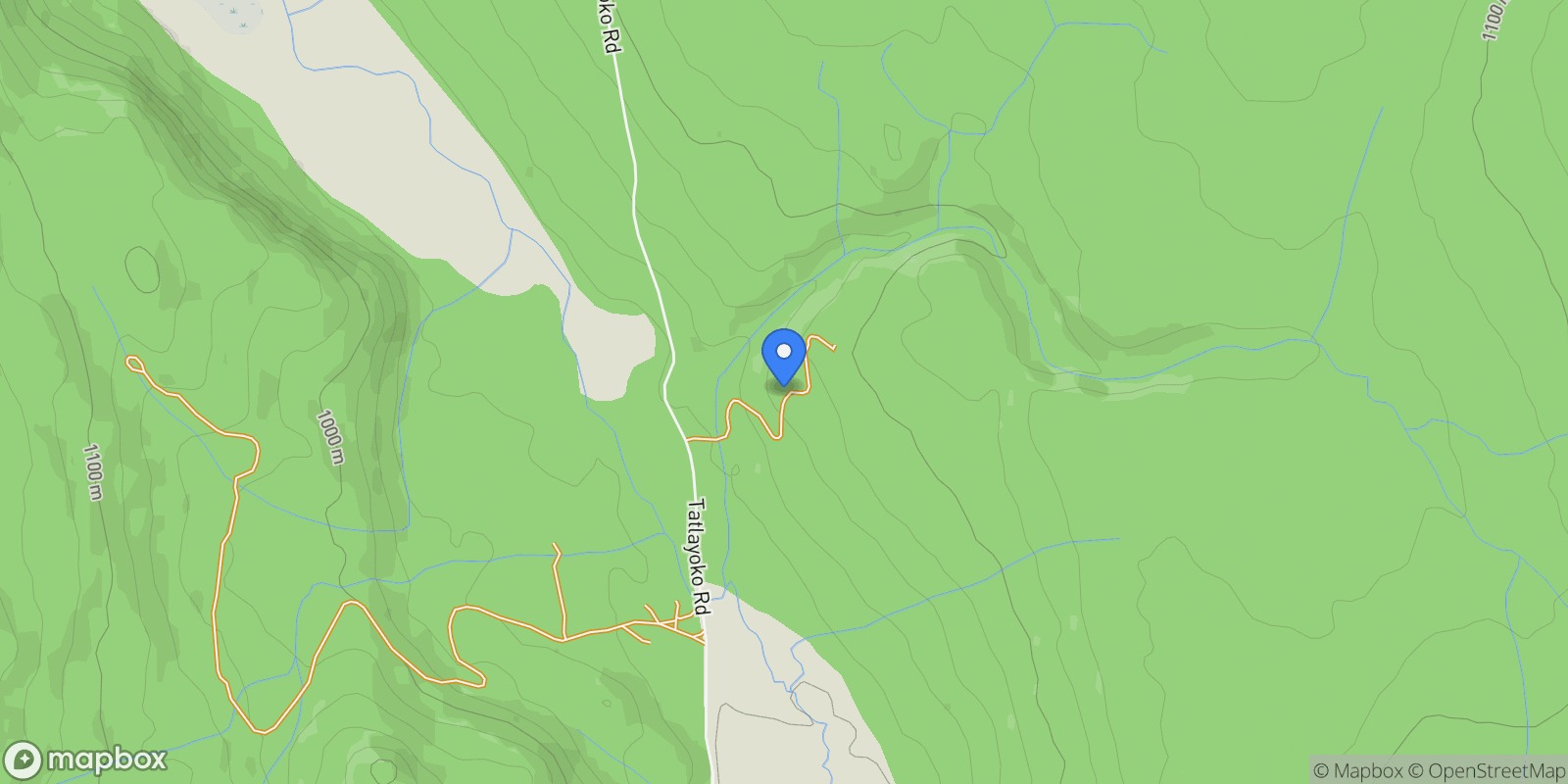 Map showing 6775 Tatlayoko Road, Tatlayoko Lake, British Columbia, Canada.