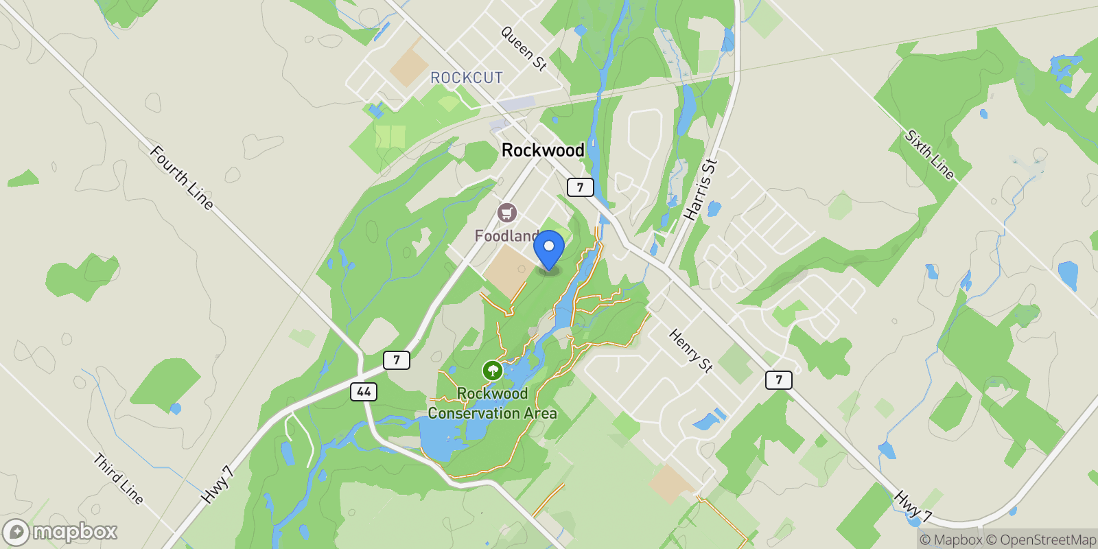 Map showing 198 PASMORE STREET, GUELPH/ERAMOSA, ON N0B 2K0, Ontario, Canada.