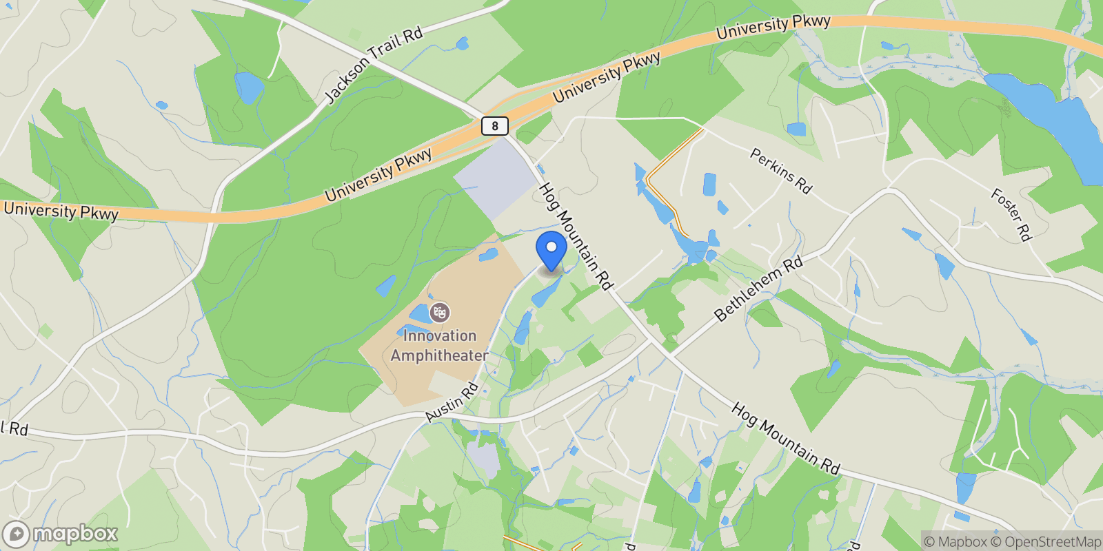 Map showing 938 Austin Road, Winder, Georgia, United States.