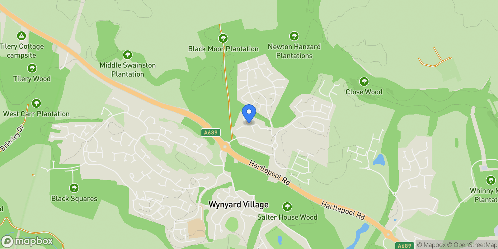 Map showing Billingham, England, United Kingdom.