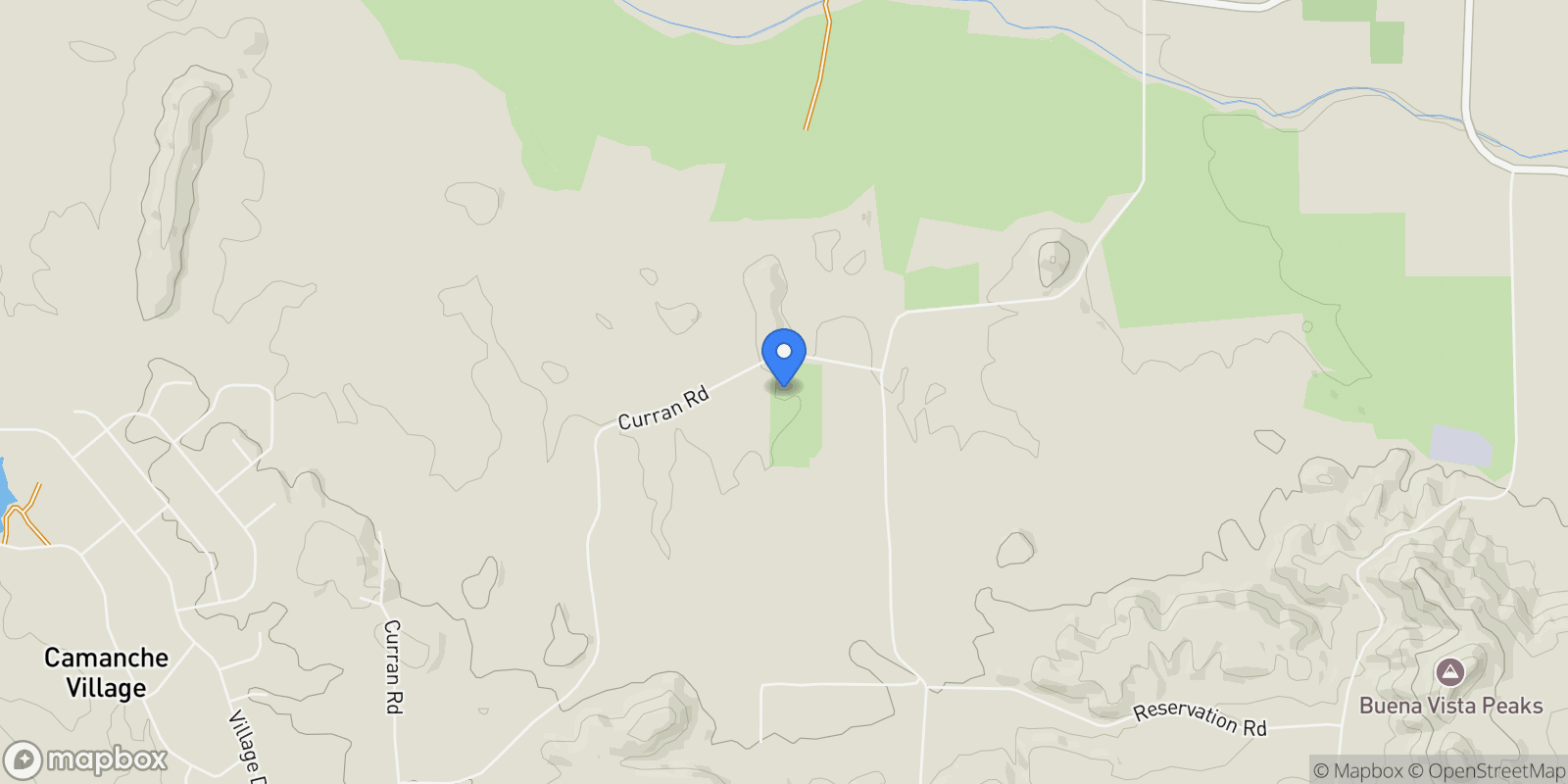 Map showing 4900 Curran Road , Ione, CA 95640, Ione, California, United States.