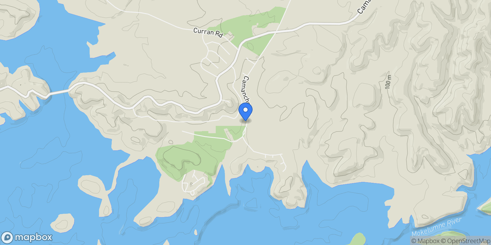 Map showing 2031 Camanche Road , Ione, CA 95640, Ione, California, United States.