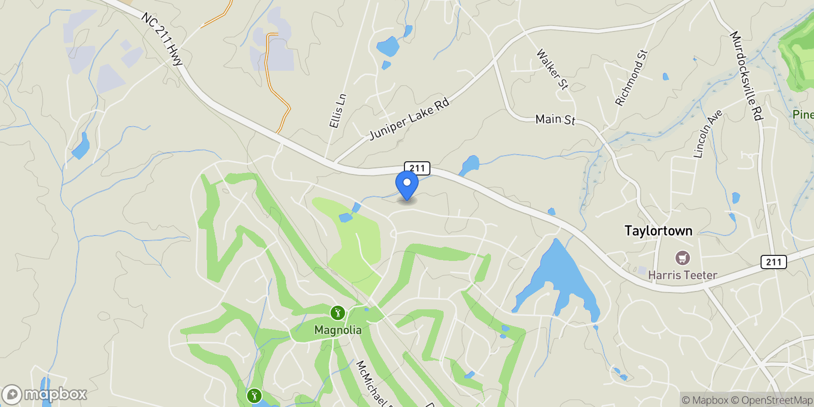 Map showing 101 Stoneykirk Drive, Pinehurst, North Carolina, United States.