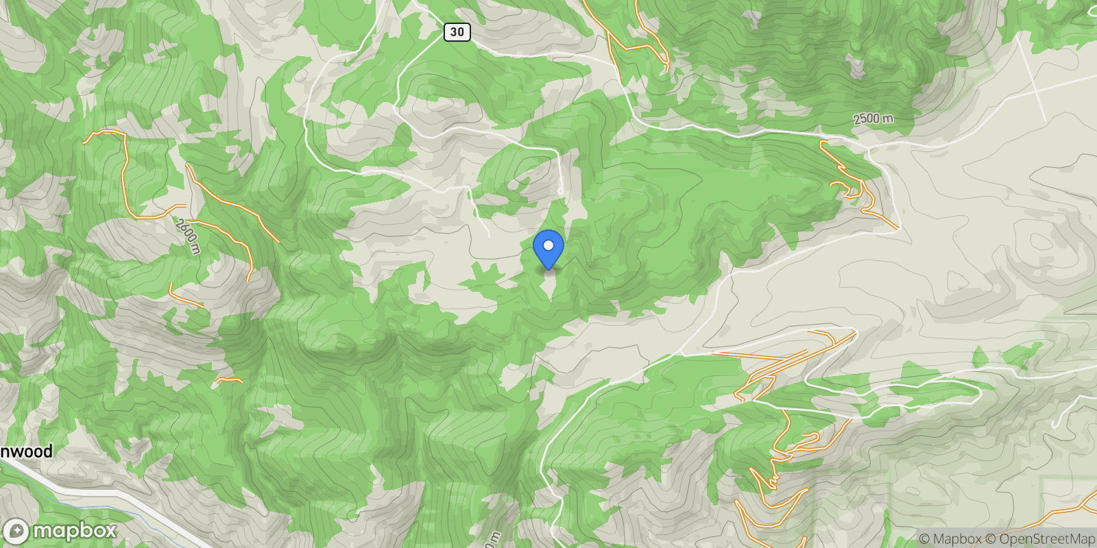 Map showing Gold Hill, Colorado, United States.