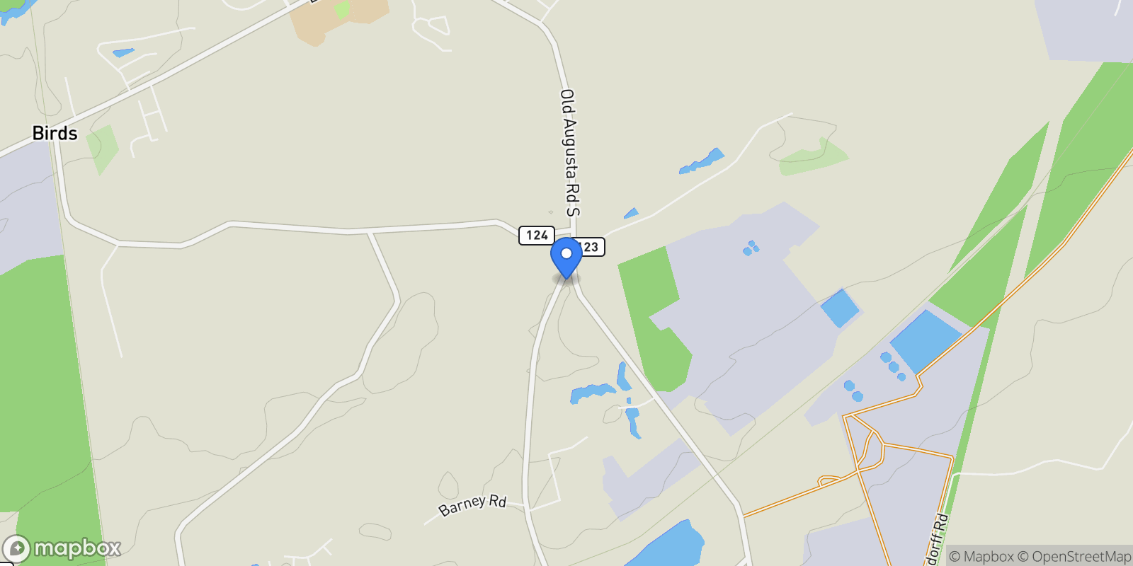 Map showing 2249 Rincon Stillwell Road, Rincon, Georgia, United States.