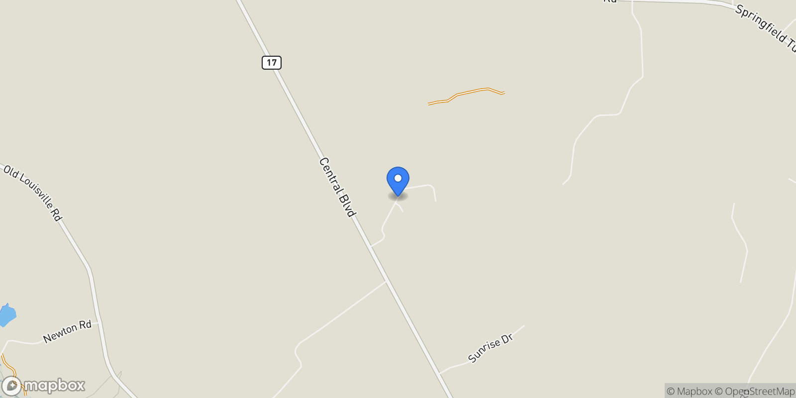 Map showing 112 Wakefield Drive, Guyton, Georgia, United States.
