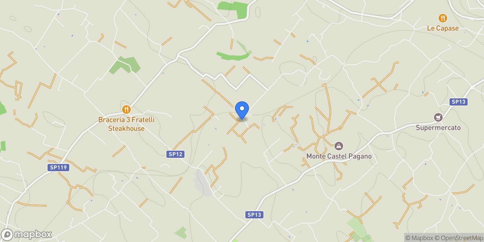 Map showing Martellotti, Apulia, Italy.