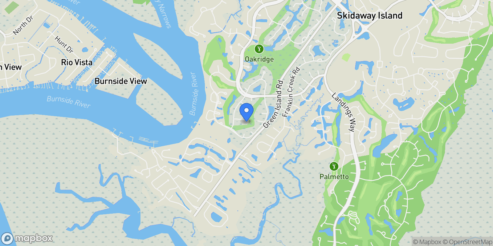 Map showing 5 Sparkleberry Lane, Savannah, Georgia, United States.
