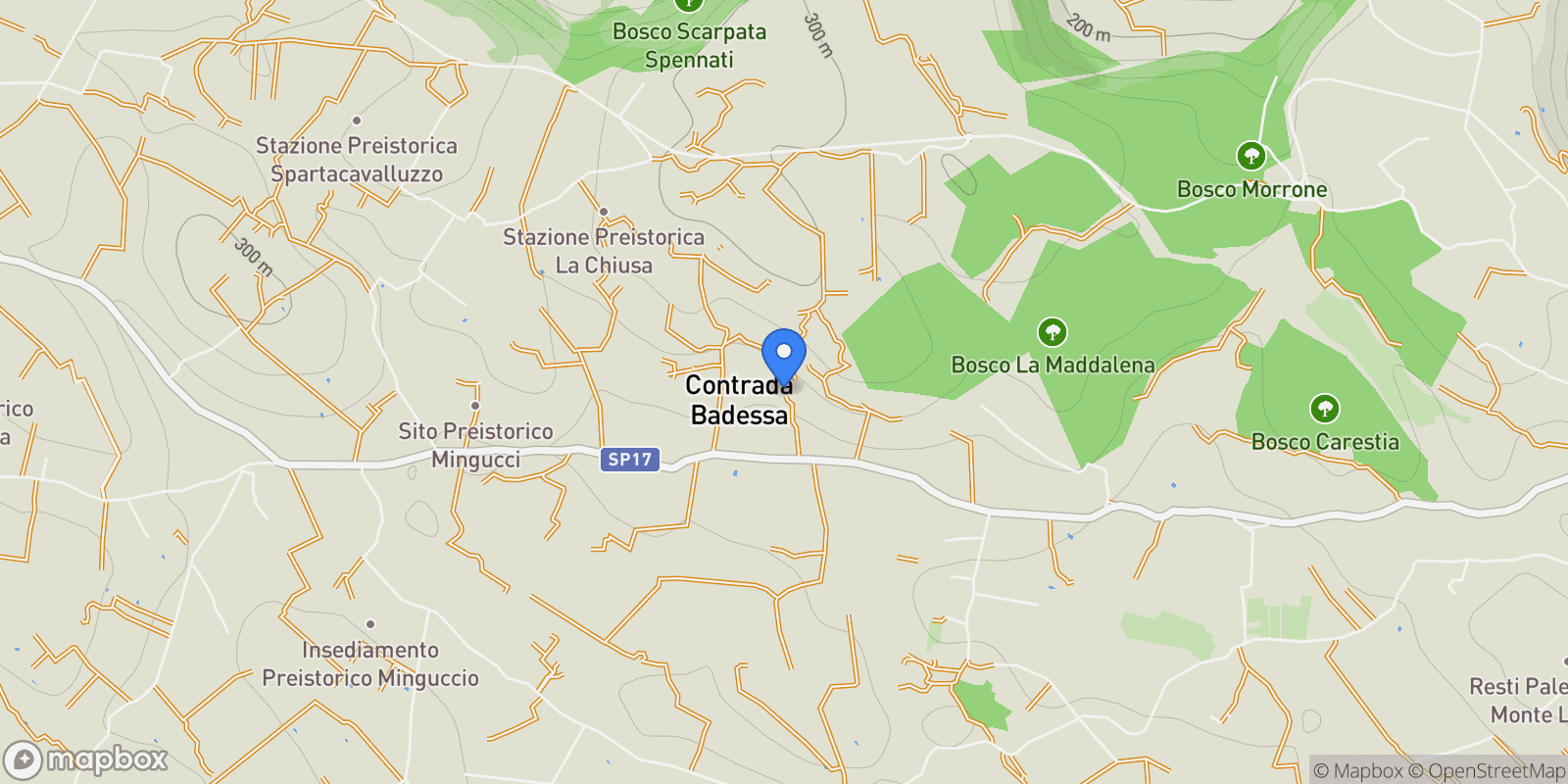 Map showing Apulia, Italy.