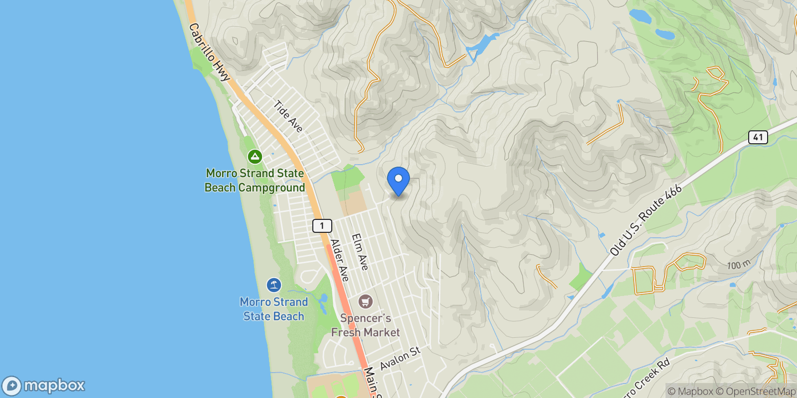 Map showing 650 Sequoia Court , Morro Bay, CA 93442, Morro Bay, California, United States.