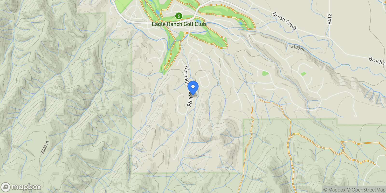 Map showing 748 Hernage Creek Road, Eagle, CO, 81631, USA, Eagle, Colorado, United States.