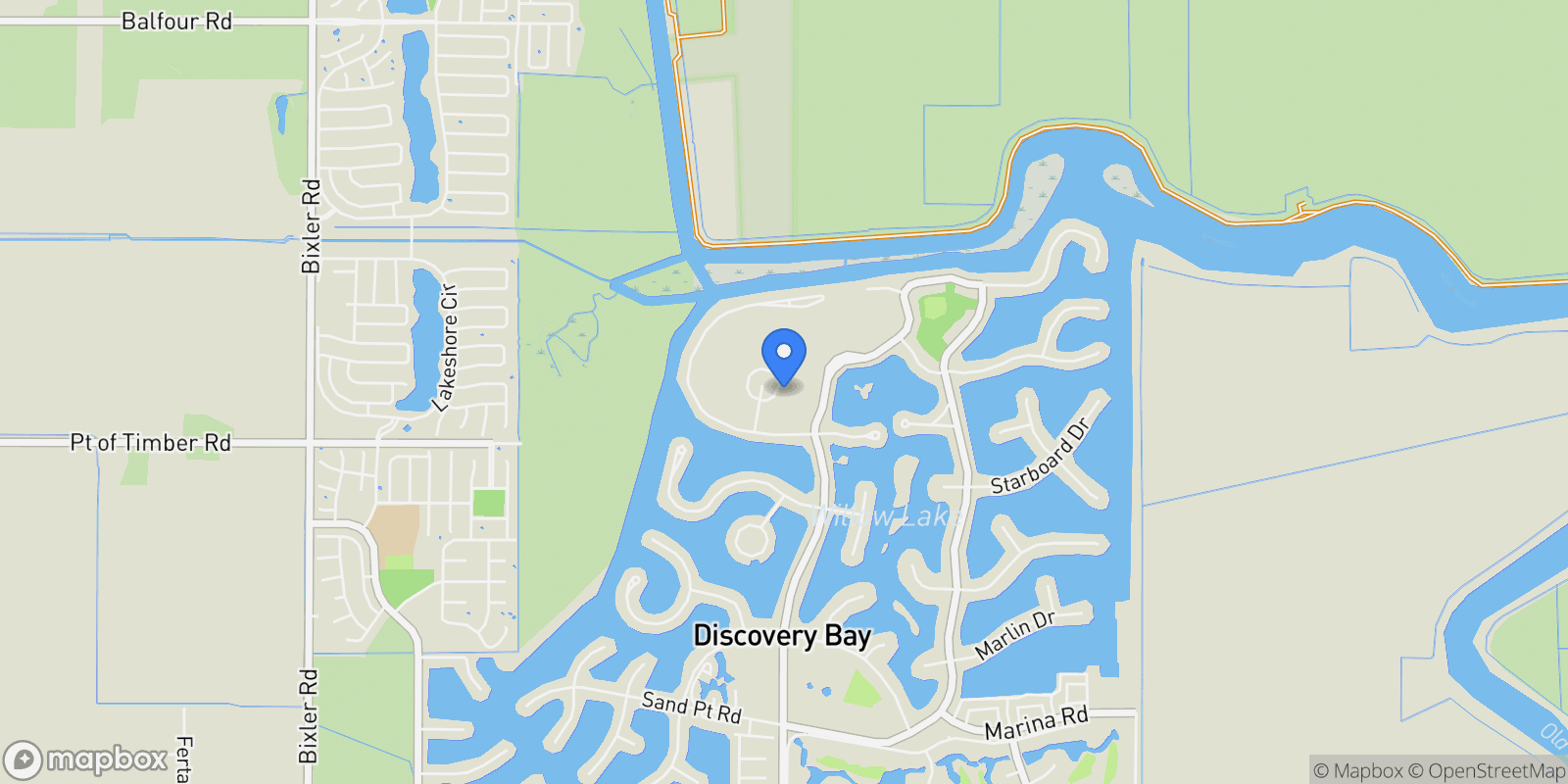 Map showing 946 Lido Circle, Discovery Bay, California, United States.