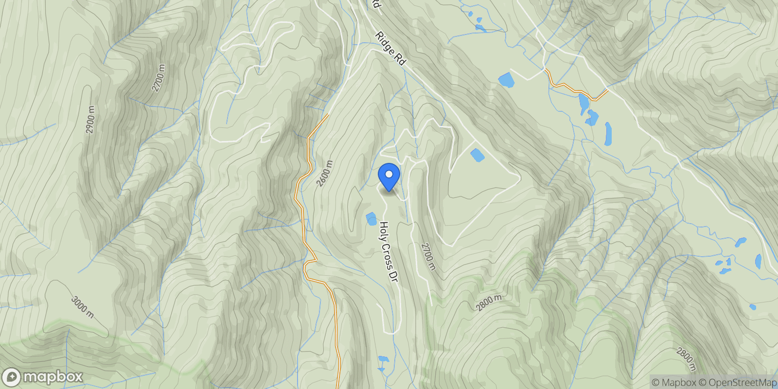 Map showing 40 Holy Cross Drive, Edwards, CO, 81632, USA, Edwards, Colorado, United States.